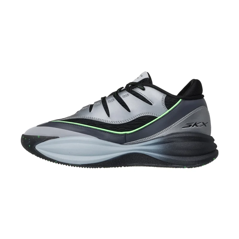 خرید کفش بسکتبال مردانه اسکچرز طوسی مدل 253025 CBLM Basketball: SKX B-Lite از کایانا اسپرت نمایندگی اسکیچرز