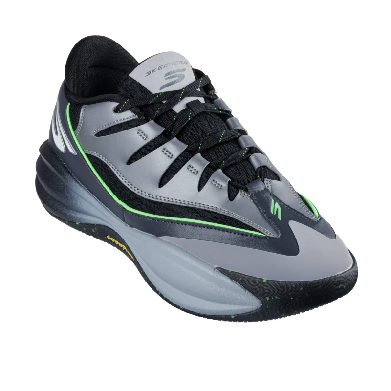 خرید کفش بسکتبال مردانه اسکچرز طوسی مدل 253025 CBLM Basketball: SKX B-Lite از کایانا اسپرت نمایندگی اسکیچرز