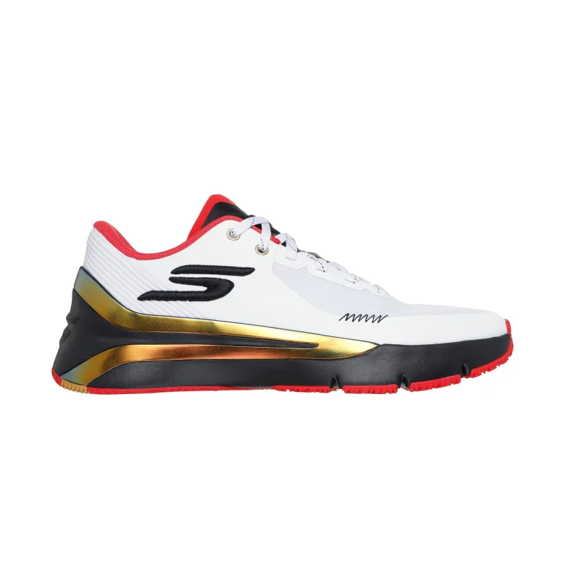 خرید کفش بسکتبال اورجینال سفید اسکچرز مدل 253035 WBRD Basketball: SKX Full-Court Press از کایانا نمایندگی اسکیچرز