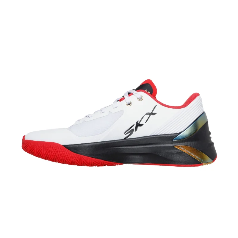 خرید کفش بسکتبال اورجینال سفید اسکچرز مدل 253035 WBRD Basketball: SKX Full-Court Press از کایانا نمایندگی اسکیچرز