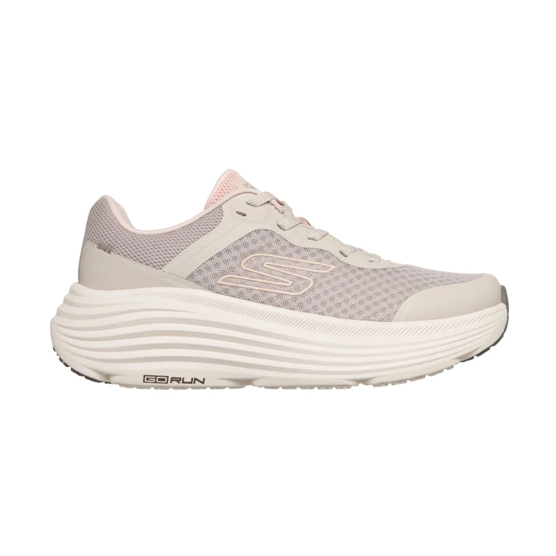 خرید کفش کرم زنانه اسکچرز مدل 129470 NAT Go Run Max Cushioning Endeavour اصل از کایانا اسپرتس