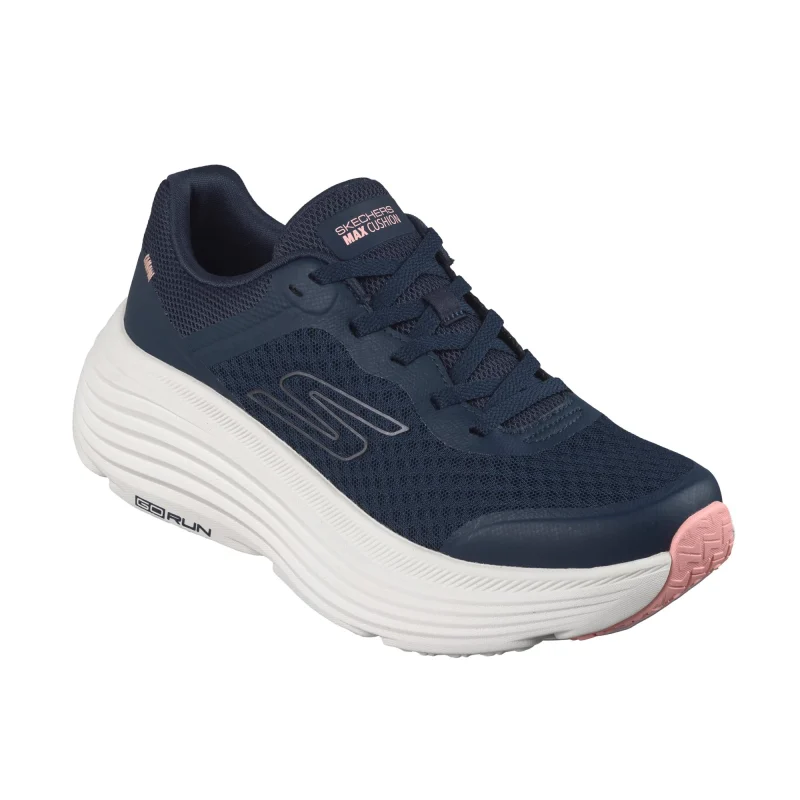 خرید کفش سرمه‌ای زنانه اسکچرز مدل 129470 NVPK Go Run Max Cushioning Endeavour اورجینال از کایانا اسپرتس