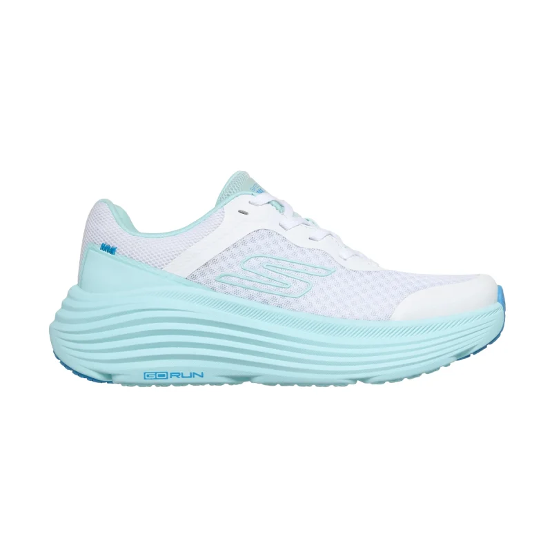 خرید کفش زنانه اسکچرز آبی سفید مدل 129470 WLB Go Run Max Cushioning Endeavour اورجینال از کایانا اسپرتس