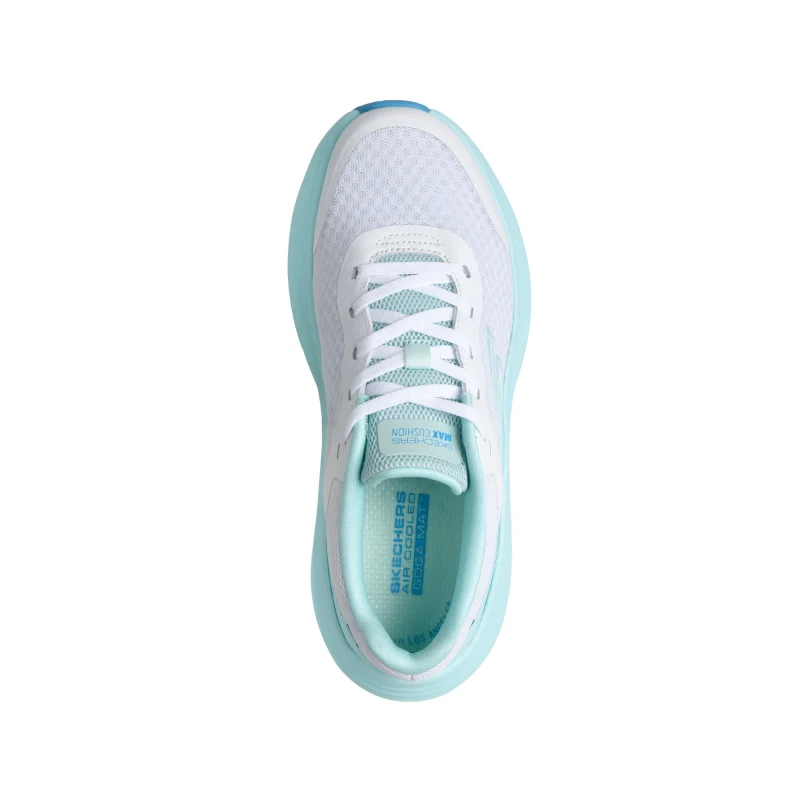 خرید کفش زنانه اسکچرز آبی سفید مدل 129470 WLB Go Run Max Cushioning Endeavour اورجینال از کایانا اسپرتس