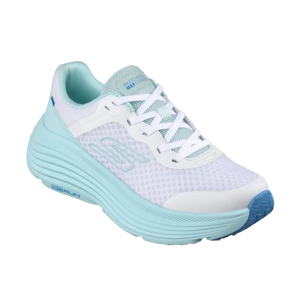 خرید کفش زنانه اسکچرز آبی سفید مدل 129470 WLB Go Run Max Cushioning Endeavour اورجینال از کایانا اسپرتس