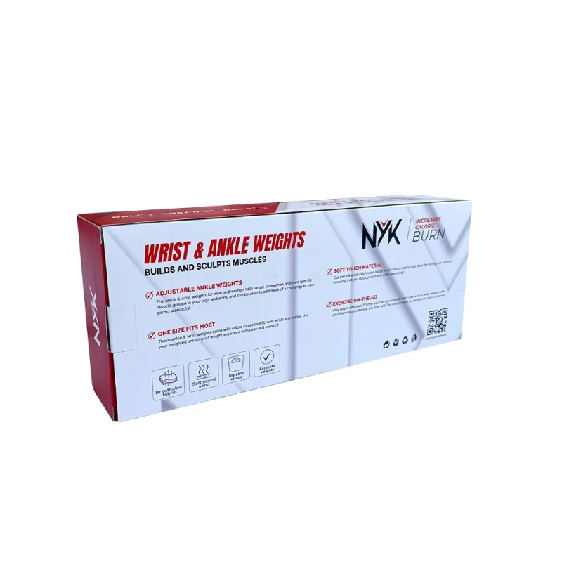خرید وزنه مچ پا NYK مدل 17011 وزن 0.5KG بسته 2 عددی اورجینال از کایانا اسپرتس
