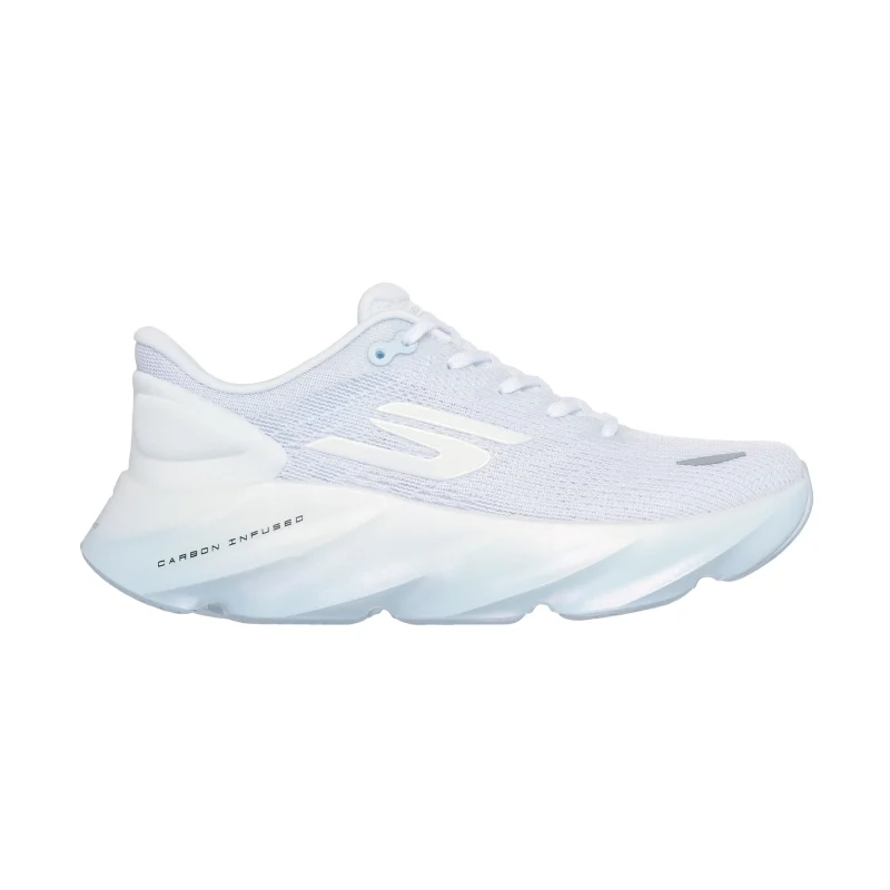 خرید کفش رانینگ سفید زنانه اسکچرز مدل 172210 WLB Slip-ins: Go Run SKX Aero Burst از کایانا اسپرتس نمایندگی اسکیچرز تهران