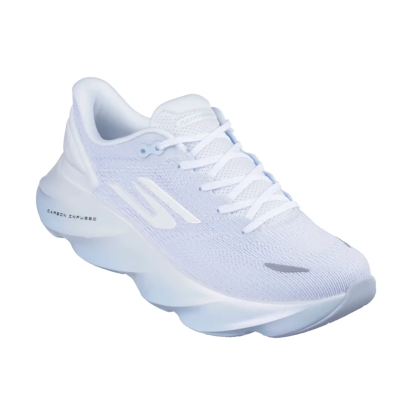 خرید کفش رانینگ سفید زنانه اسکچرز مدل 172210 WLB Slip-ins: Go Run SKX Aero Burst از کایانا اسپرتس نمایندگی اسکیچرز تهران