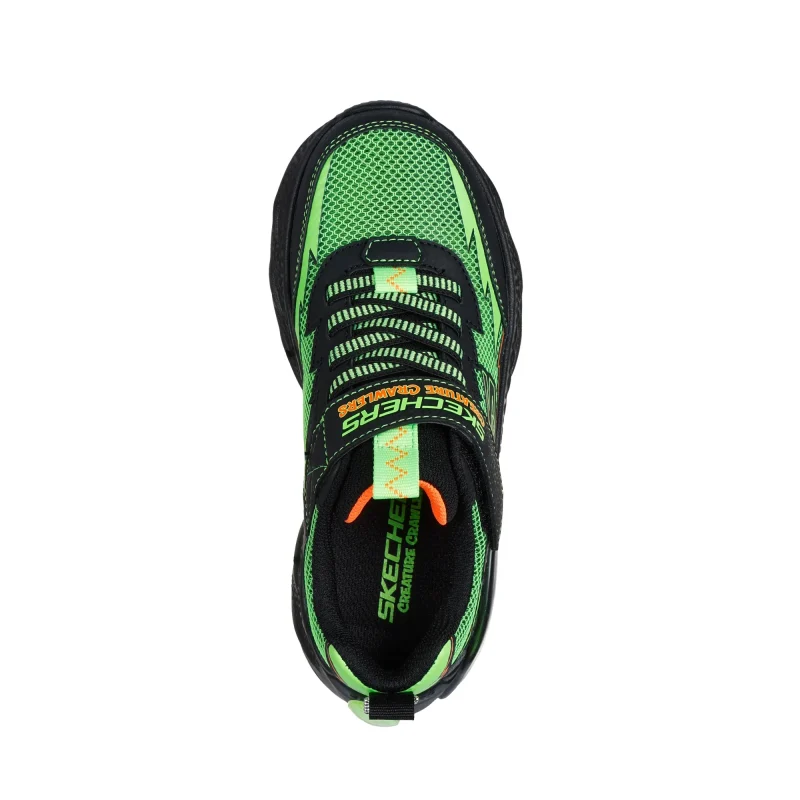 خرید کفش سبز طبی پسرانه اسکچرز مدل 402120L BKLM Creature-Crawlers اصل از کایانا اسپرتس نمایندگی اسکیچرز