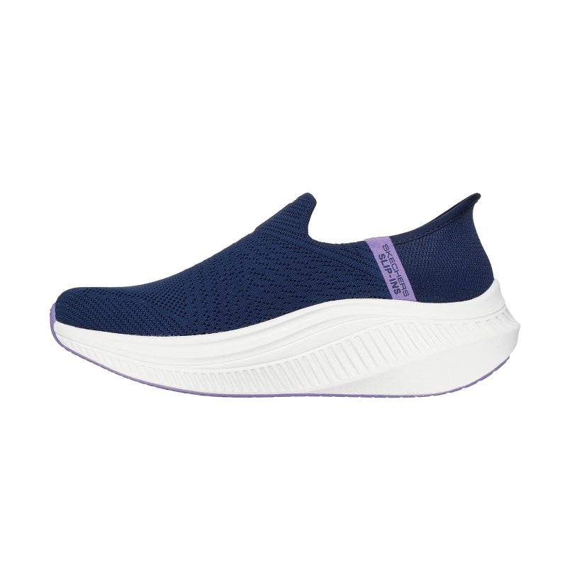 خرید کفش سرمه‌ای زنانه اسکچرز بدون بند مدل 125586 NVLV Slip-ins: Go Walk Max Cushioning Arch Fit - Camila از کایانا اسپرتس