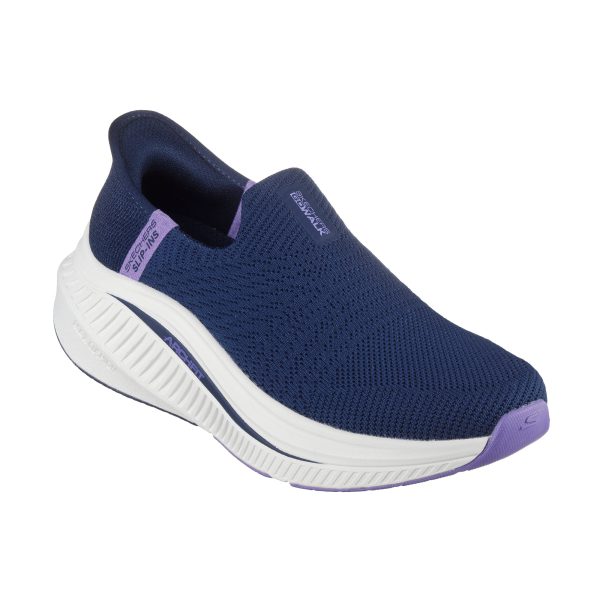 خرید کفش سرمه‌ای زنانه اسکچرز بدون بند مدل 125586 NVLV Slip-ins: Go Walk Max Cushioning Arch Fit - Camila از کایانا اسپرتس