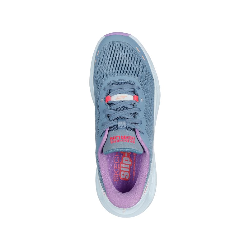 خرید کفش آبی زنانه اسکچرز مدل 129400 SLT Slip-ins: Max Cushioning Glide-Step از کایانا اسپرتس