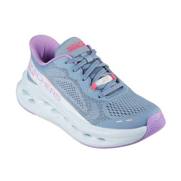 خرید کفش آبی زنانه اسکچرز مدل 129400 SLT Slip-ins: Max Cushioning Glide-Step از کایانا اسپرتس