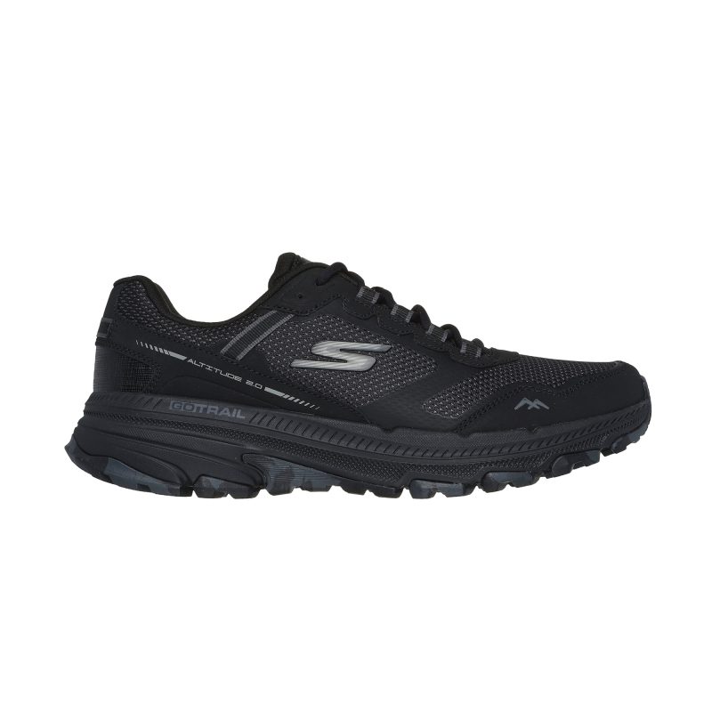 خرید کفش مشکی طبیعت گردی مردانه اسکچرز مدل 220754WW BBK Go Run Trail Altitude 2.0 – Marble Rock 3.0 پنجه پهن اورجینال از کایانا اسپرتس