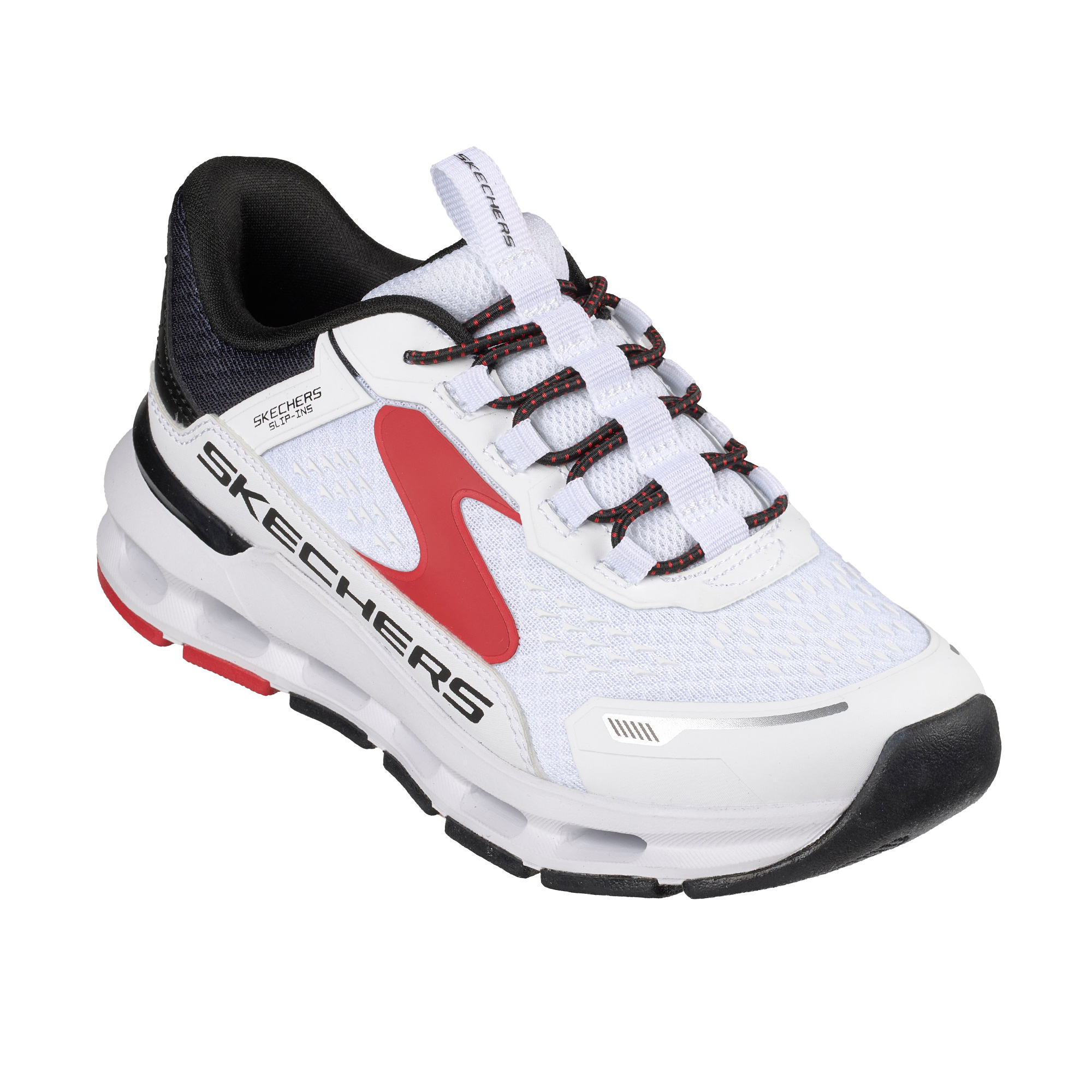 خرید کفش پسرانه راحتپوش سفید اسکیچرز اصل مدل 404203L WBKR Slip-ins: Glide-Step Plus - Vista - Lane از کایانا اسپرتس خرید کفش پسرانه راحتپوش سفید اسکیچرز اصل مدل 404203L WBKR Slip-ins: Glide-Step Plus - Vista - Lane از کایانا اسپرتس
