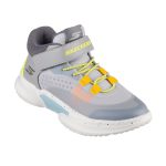 خرید کفش ساق‌دار طوسی پسرانه اسکیچرز مدل 406068L GYYL SKX Court Hype - Hooper-Hero اصل از کایانا اسپرتس