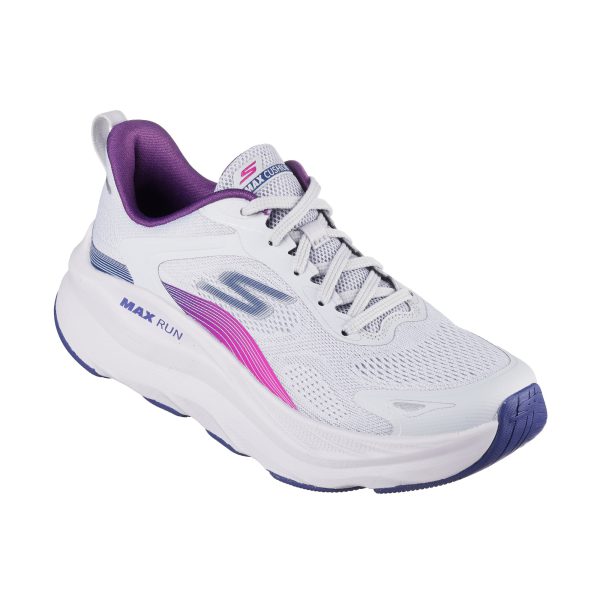 خرید و قیمت کفش دویدن زنانه طوسی اسکیچرز اصل مدل 129202 GRY Max Run - Pacewave از کایانا اسپرتس
