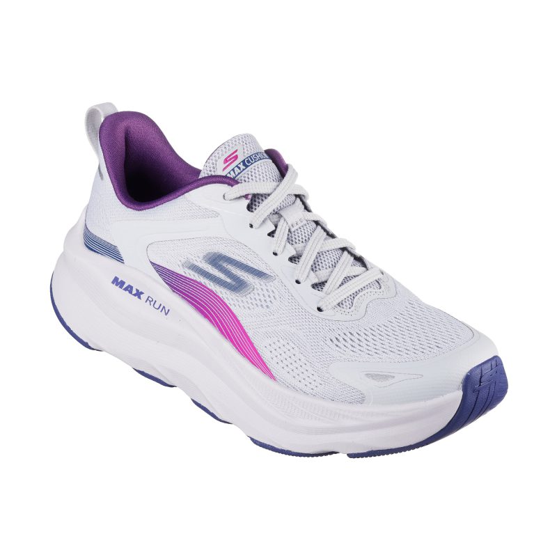 خرید و قیمت کفش دویدن زنانه طوسی اسکیچرز اصل مدل 129202 GRY Max Run - Pacewave از کایانا اسپرتس