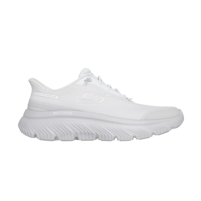 خرید کفش سفید مردانه اسکیچرز راحت پوش مدل 217128 WGY Slip-ins: Go Walk Max Cushioning Hyper Burst - Zoltar طبی از کایانا اسپرتس