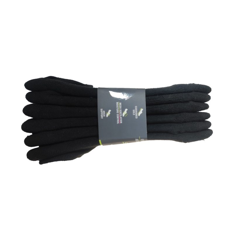 خرید جوراب زیر مچی مشکی زنانه اسکچرز مدل S113157 001 بسته 6 عددی از کایانا اسپرتس