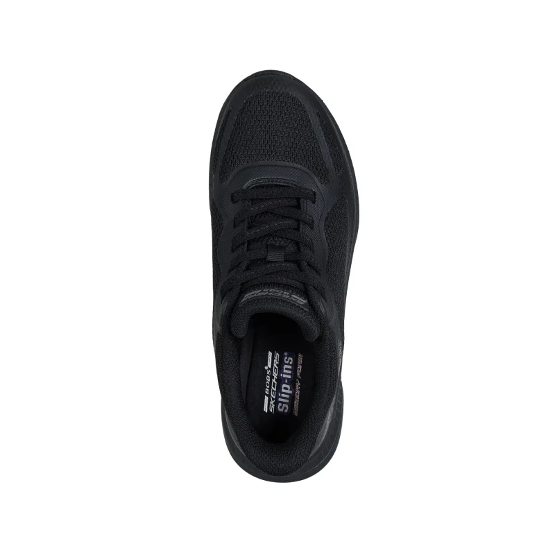 خرید کفش پنجه پهن زنانه اسکچرز مدل 117624W BBK Slip-ins: BOBS Squad 4 - Staple Look از کایانا اسپرتس