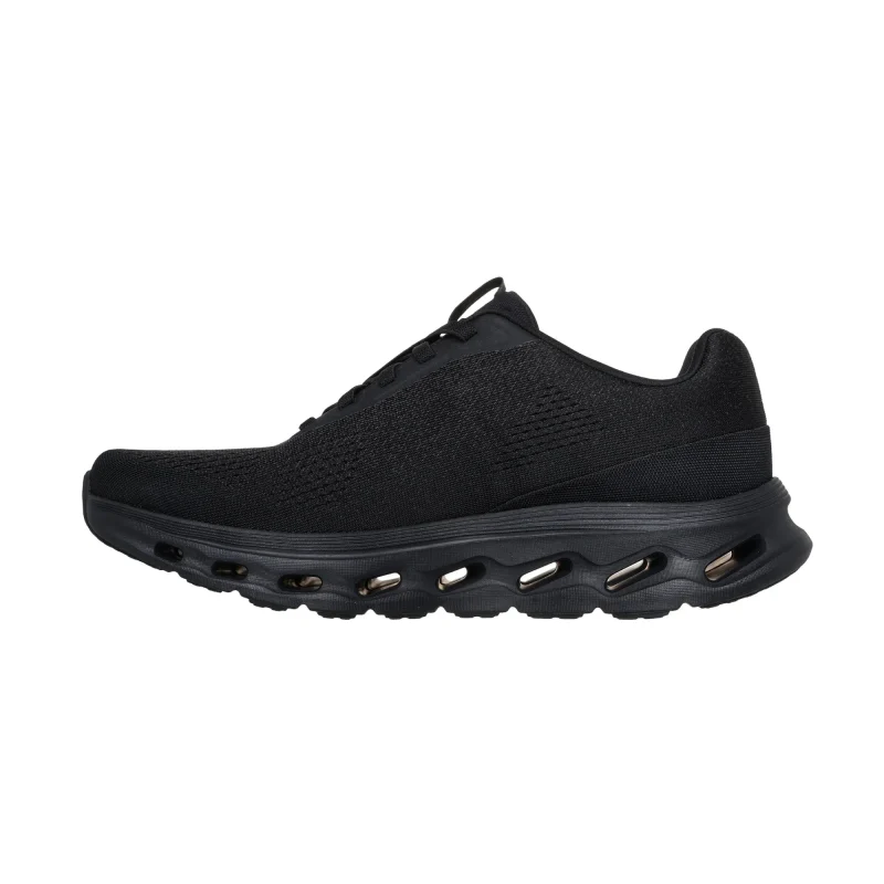 خرید کفش مشکی مردانه اسکچرز اصل مدل 217020 BBK Go Walk Glide-Step 2.0 -Vic بند کشی از کایانا اسپرتس