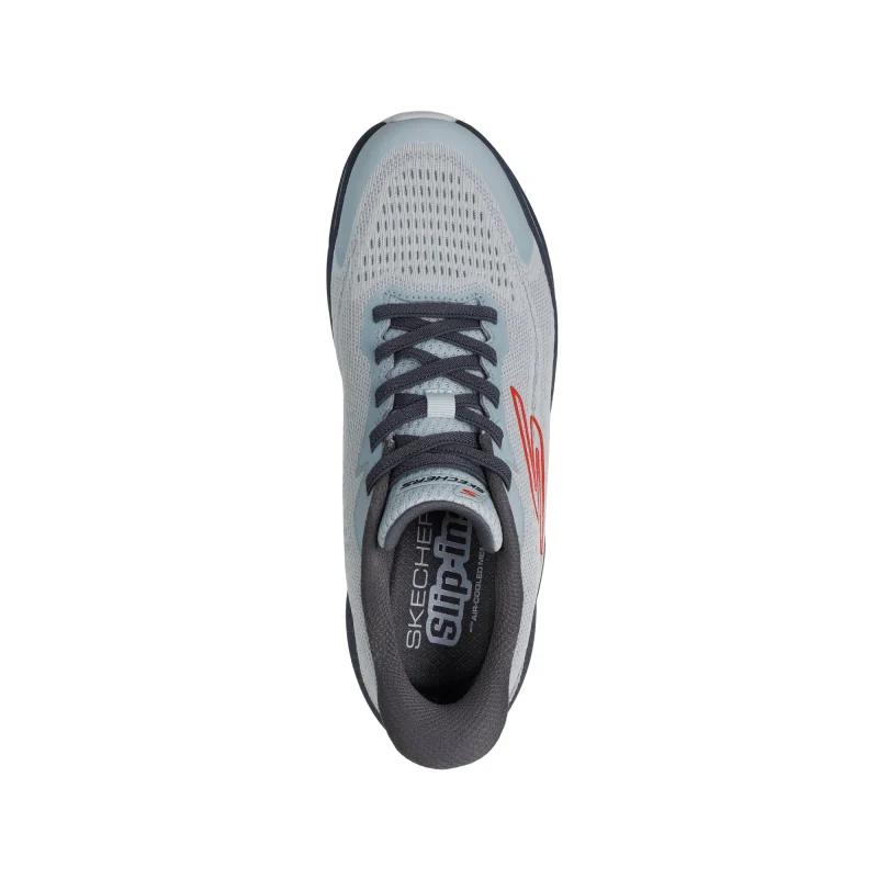 خرید و قیمت کفش طوسی مردانه اسکچرز مدل 220887 GYCC Slip-ins: GO RUN Consistent 2.0 - Lockhart از کایانا اسپرتس
