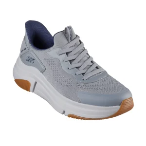 خرید کفش طوسی مردانه اسکیچرز مدل 118310 GRY Slip-ins: BOBS Sparrow Flex - Steady Edge از کایانا اسپرتس