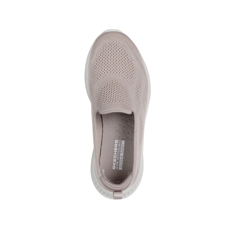 خرید کفش بدون بند کرم زنانه اسکچرز مدل 125645 TPE Go Walk Now – Eliana از کایانا اسپرتس