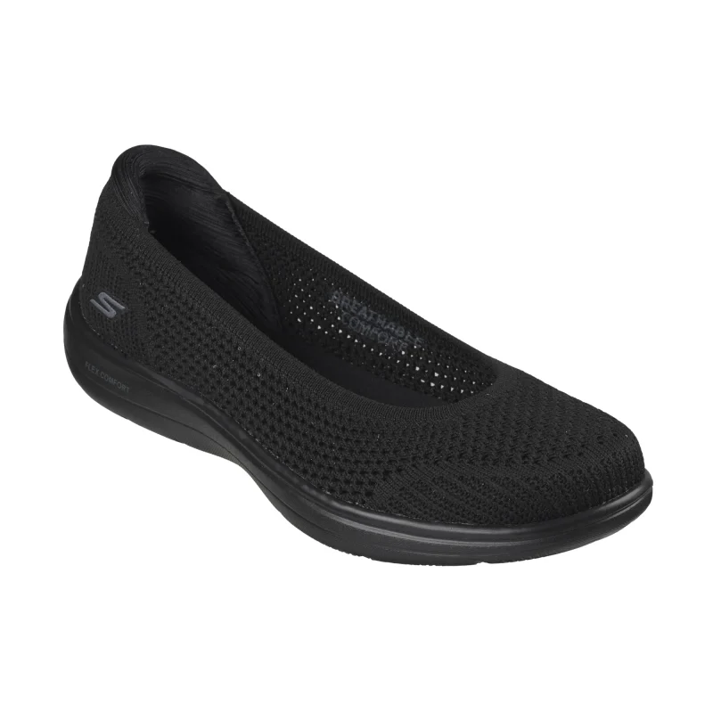 خرید کفش بدون بند مشکی زنانه اسکچرز اورجینال مدل 138424 BBK On-The-Go Flex Radiant - Maddie از کایانا اسپرتس