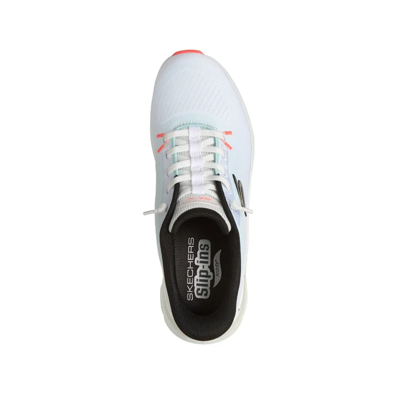 خرید کفش آبی روشن زنانه اسکیچرز اصل مدل 150730 LBMT Slip-ins: Arch Fit Glide-Step Pro از کایانا اسپرتس