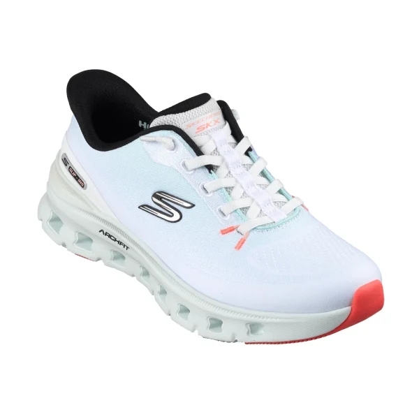 خرید کفش آبی روشن زنانه اسکیچرز اصل مدل 150730 LBMT Slip-ins: Arch Fit Glide-Step Pro از کایانا اسپرتس