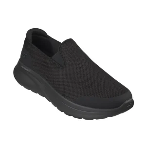خرید و قیمت کفش بدون بند مشکی مردانه اسکچرز مدل 217074 BBK Relaxed Fit: GO WALK Arch Fit N-Joy - Talen از کایانا اسپرتس
