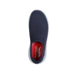 خرید و قیمت کفش بدون بند سرمه‌ای مردانه اسکچرز اصل مدل 217074 NVY Relaxed Fit: GO WALK Arch Fit N-Joy - Talen از کایانا اسپرتس