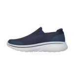 خرید و قیمت کفش بدون بند سرمه‌ای مردانه اسکچرز اصل مدل 217074 NVY Relaxed Fit: GO WALK Arch Fit N-Joy - Talen از کایانا اسپرتس