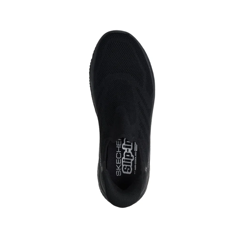 خرید کفش بدون بند مشکی مردانه اسکچرز مدل 217131 BBK Slip-ins: Go Walk Max Cushioning Hyper Burst - Faber از کایانا اسپرتس