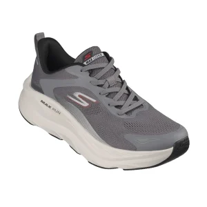 خرید کفش رانینگ طوسی مردانه اسکچرز اصل مدل 221002 GRY Max Run - Pacewave از کایانا اسپرتس